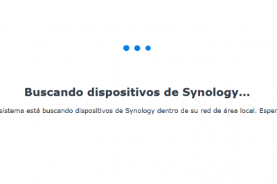 Buscandos dispositivos de Synology